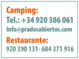 Teléfonos Camping y Restaurante Prados Abiertos